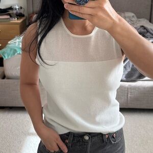 Sleeveless Knit Tank Top Business Casual (medium)